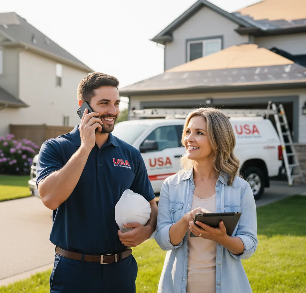 USA Roof Repair Experts customer support in Kingsport